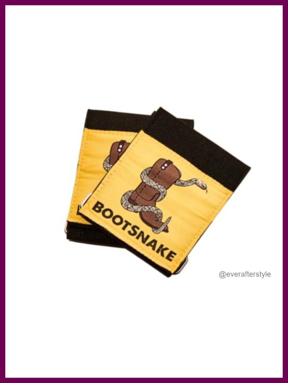 Bootsnake Cowboy Boot Accessory Strap Reduces Boot Lines Blocks Debris